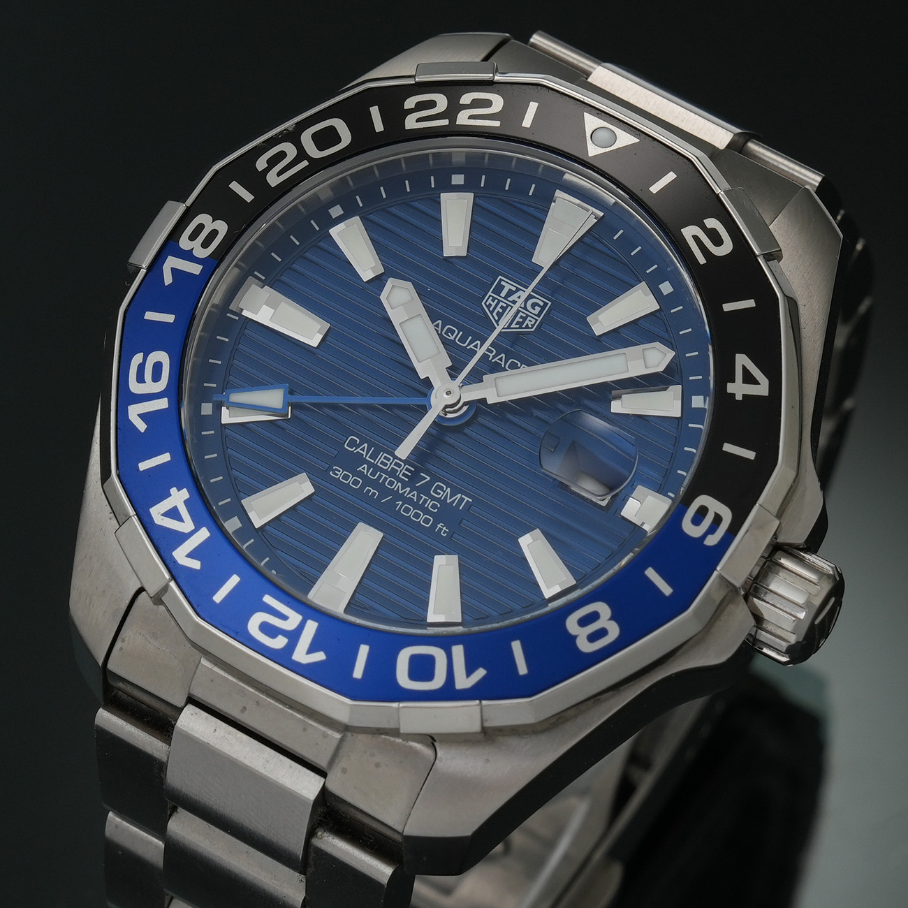 TAG Heuer(USED)태그호이어 아쿠아레이서 GMT WAY201T-0